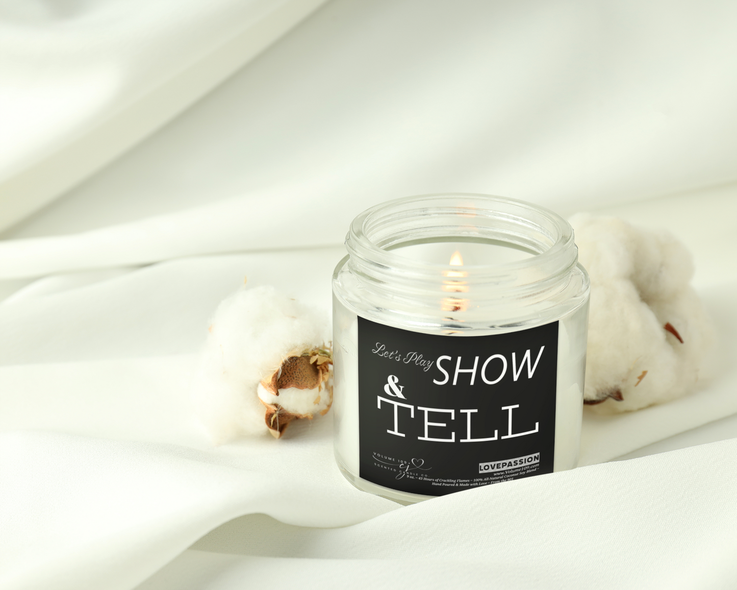 Better Than Sex Scented Candles with Erotic Labeling