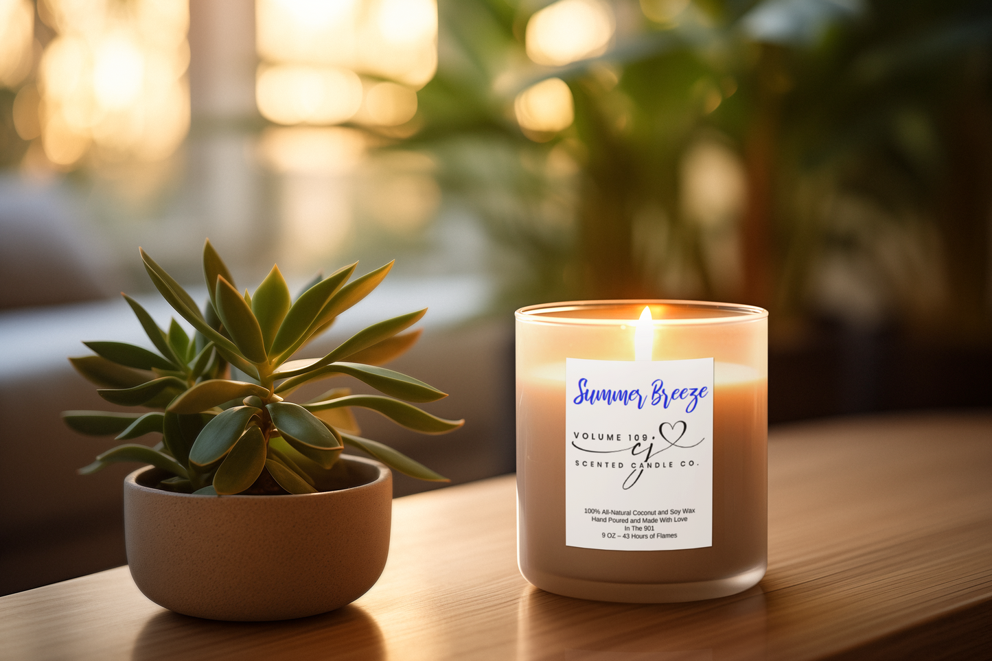 Summer Breeze Scented Candles