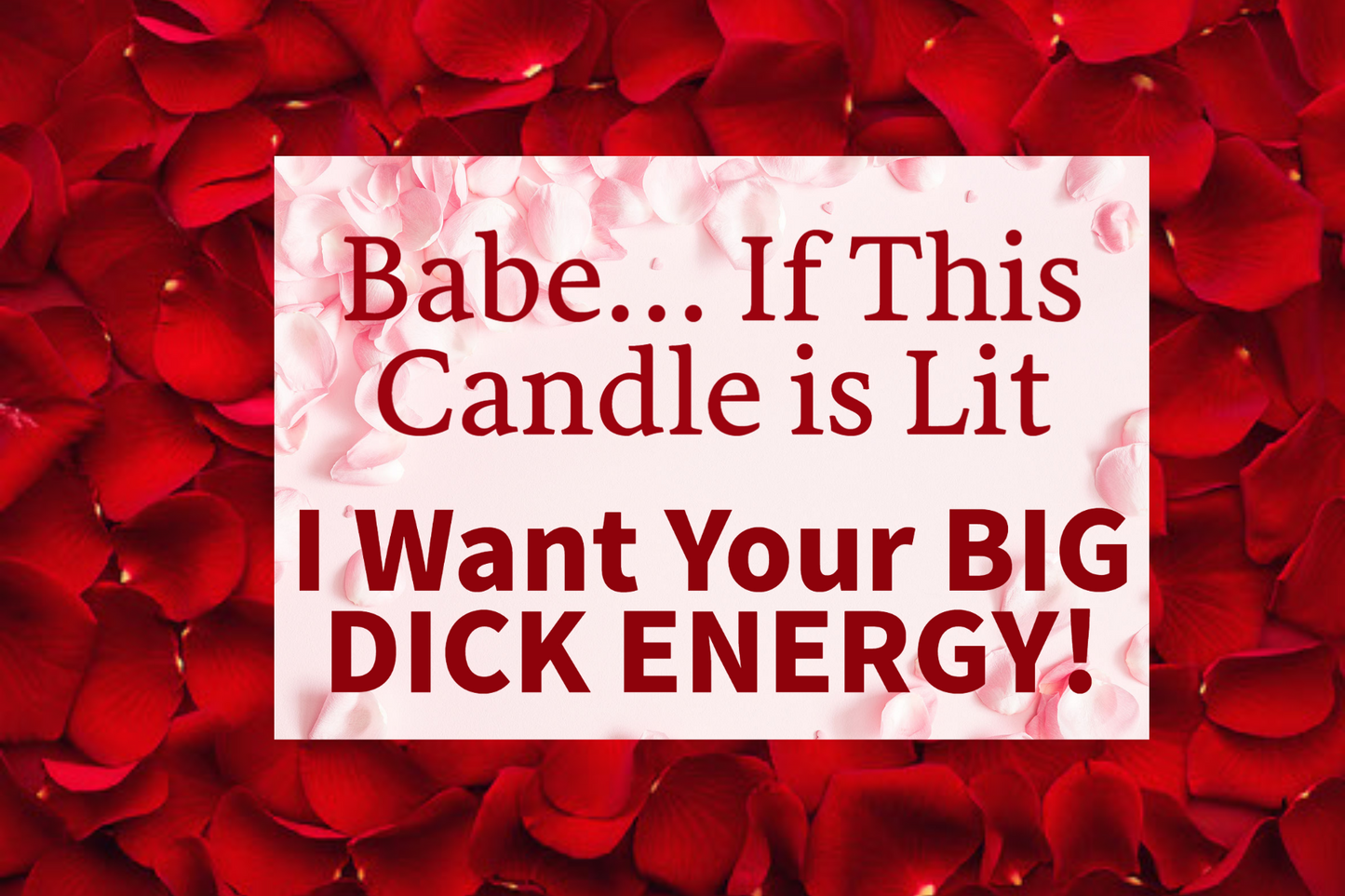 Better Than Sex Scented Candles with Erotic Labeling